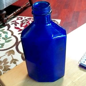 Antique  Genuine Cobalt Bottle